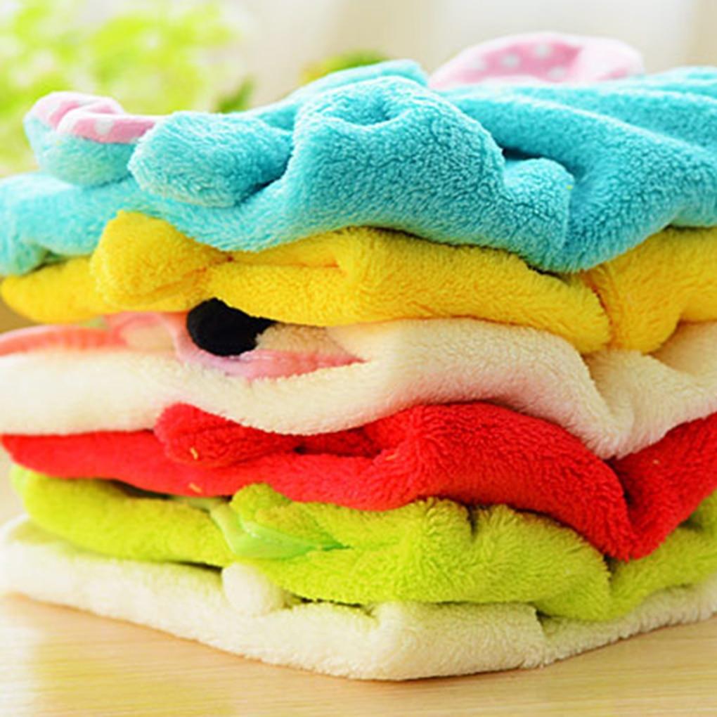 Eco-Friendly Cartoon Animal Towel – Soft Coral Velvet Candy Colours