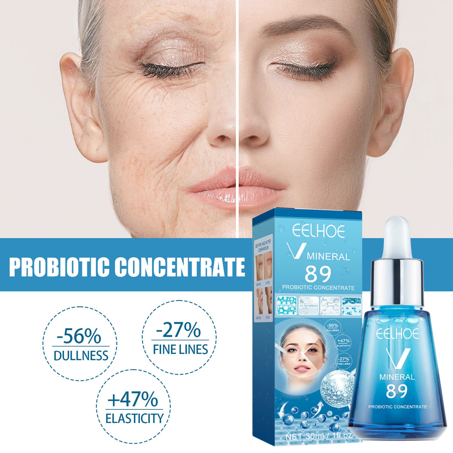 V89 Probiotic Serum – Gently Nourishes & Hydrates Facial Skin Care