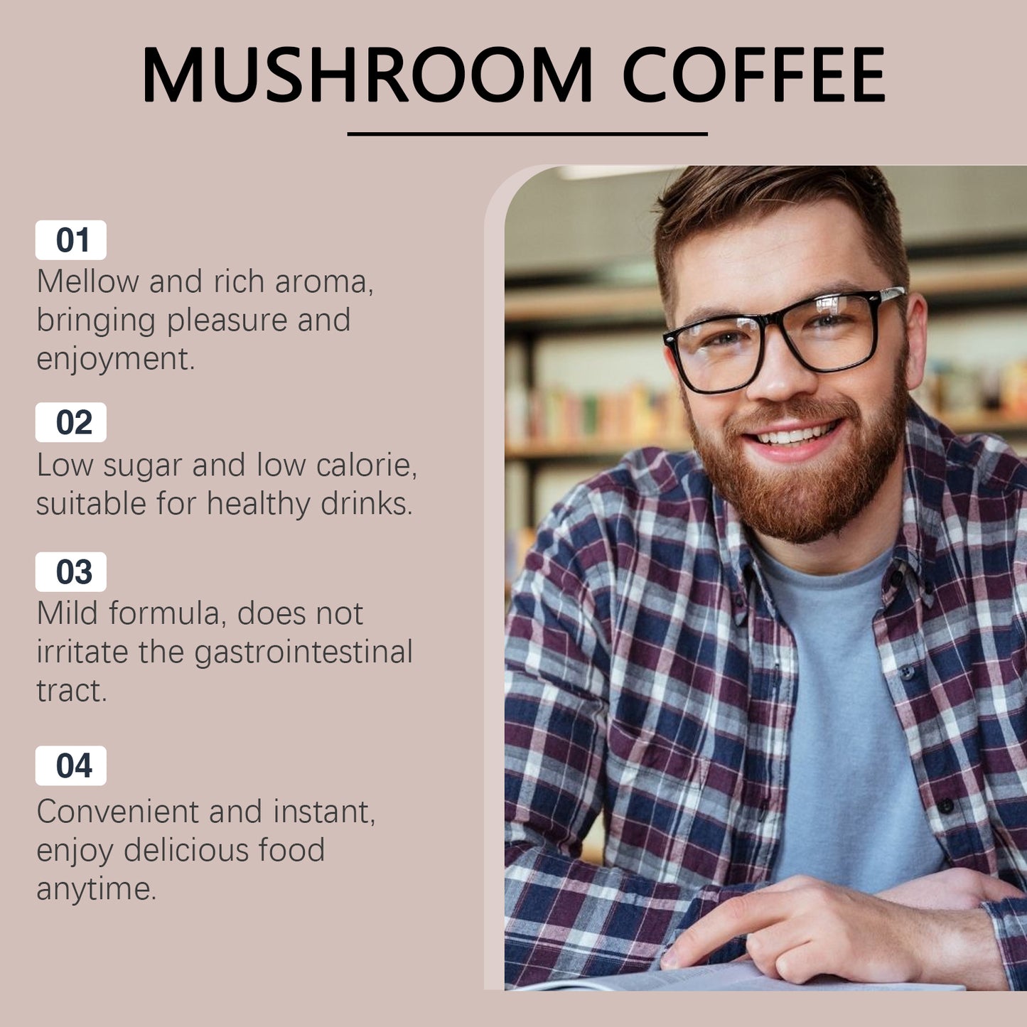 Googeer Instant Mushroom Coffee – For Entry & Body Treatment