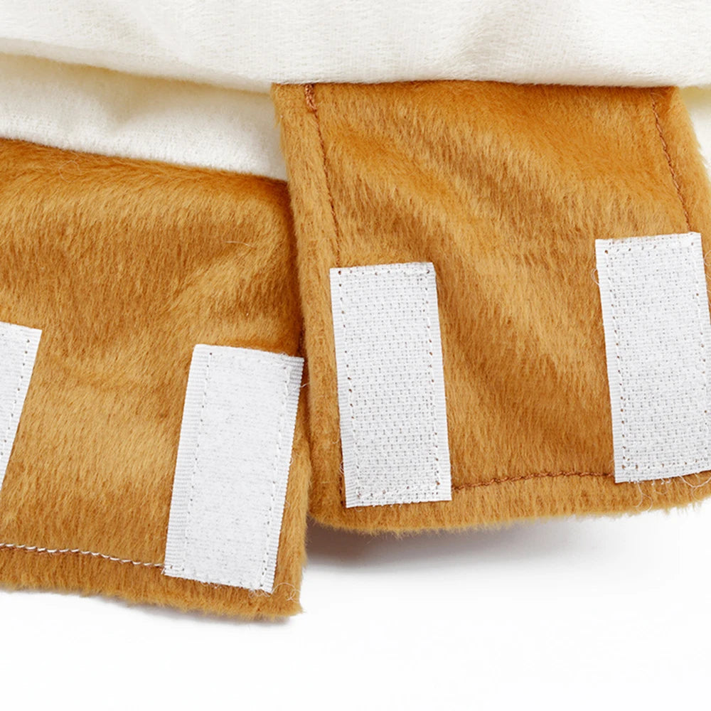 Funny Sausage Dog Costume - Hot Dog Pet Clothes for Halloween & Christmas