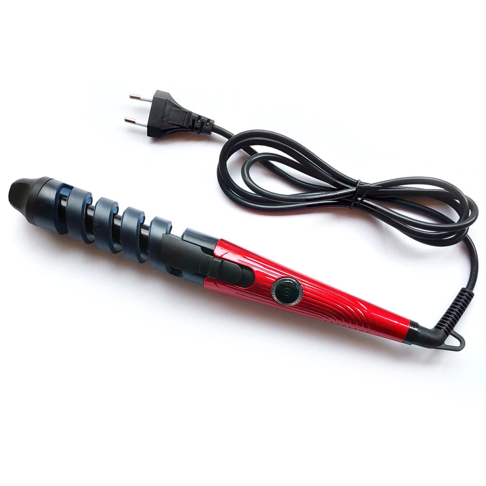 Magic Pro Hair Curlers – Electric Ceramic Spiral Curling Iron Wand for Salon Hair Styling