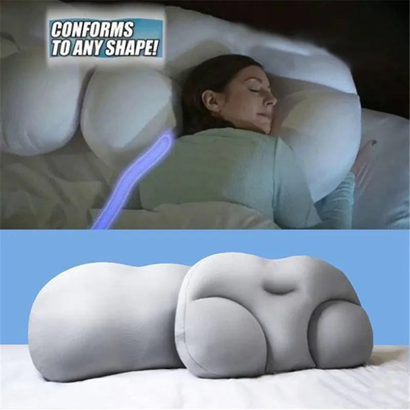All-Round Sleep Pillow Egg Sleeper Memory Foam Butterfly Shaped Orthopedic Neck Pillow