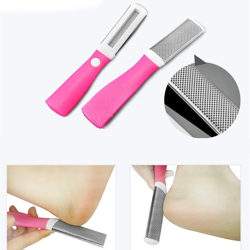 Nail & Foot Care Tool Set – Foot File, Dead Skin & Callus Remover Scraper with Pedicure Rasp & Cuticle Pusher
