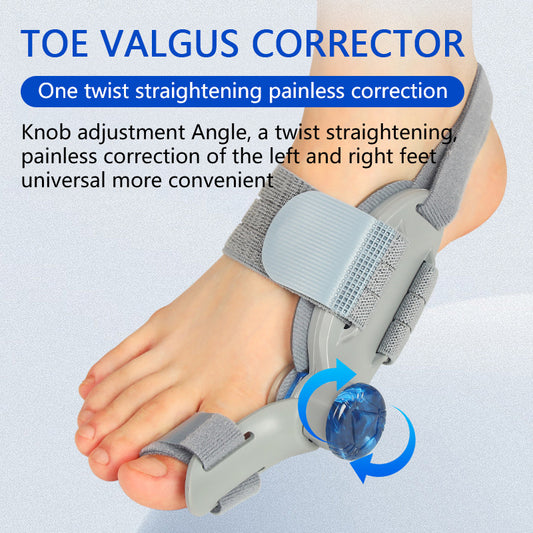 Adjustable toe outward divider big toe thumb correction with toe corrector
