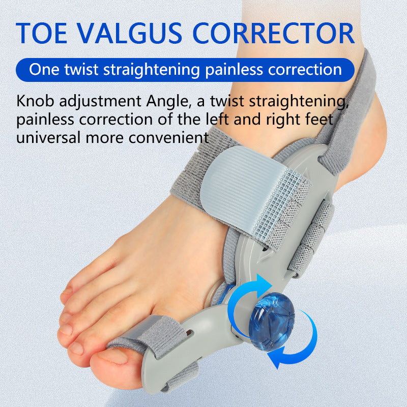 Adjustable toe outward divider big toe thumb correction with toe corrector