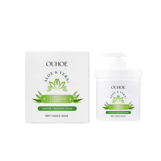 Aloe Vera Firming Moisturizer – gentle facial cream to hydrate, firm and boost a healthy glow