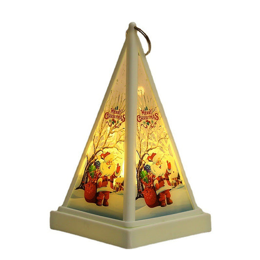 Children’s handheld Christmas night lights used as ornaments and festive pendants