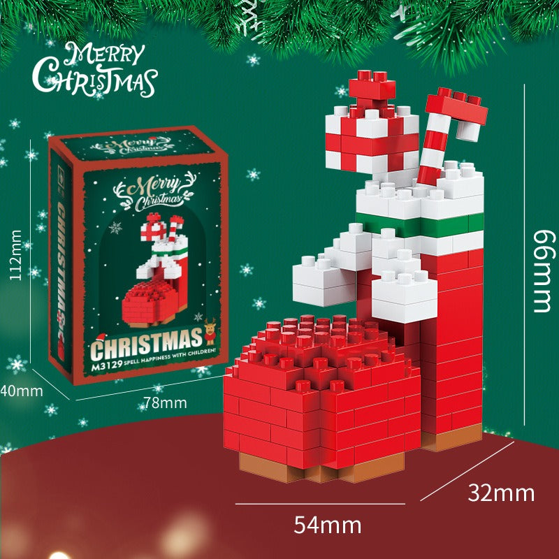 Christmas gift box with festive wrapping in Australia