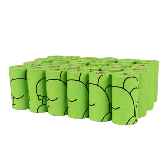 Corn starch biodegradable dog poop bags compostable pet garbage bags PLA PBAT material