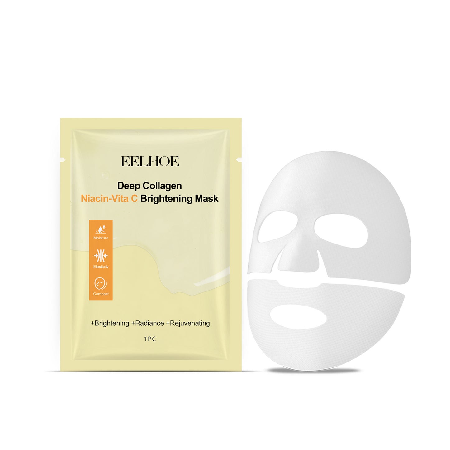 EELHOE Niacin Vitamin C Whitening Mask – hydrating beauty mask for moisturizing and nourishing daily skin care