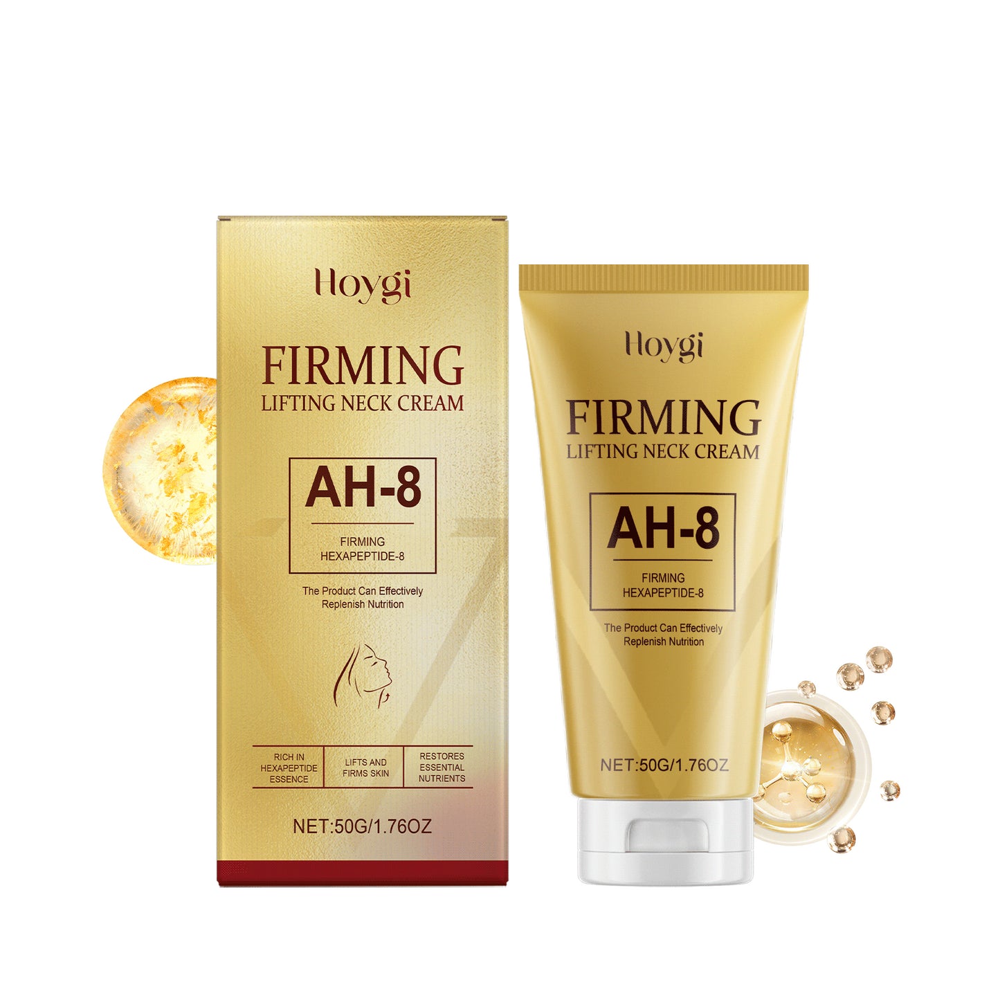 Hoygi Moisturizing Neck Cream – gentle formula to nourish, moisturize and smooth delicate neck skin daily