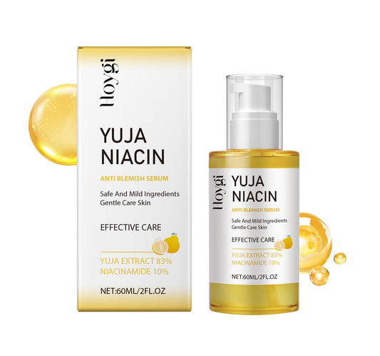 Nicotinamide brightening serum – hydrates and moisturizes facial skin for radiant glow