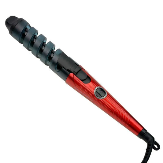Magic Pro electric ceramic spiral hair curling iron wand for salon hair styling