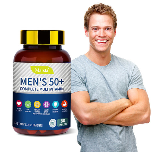 Men’s health multivitamin tablets complete 50+ daily supplement 60pcs
