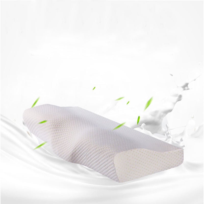 Butterfly design memory foam pillow orthopedic cervical neck protection slow rebound pillow