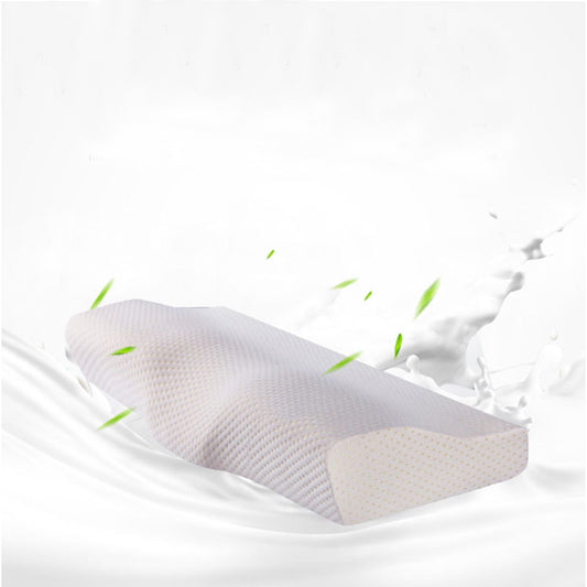 Butterfly design memory foam pillow orthopedic cervical neck protection slow rebound pillow