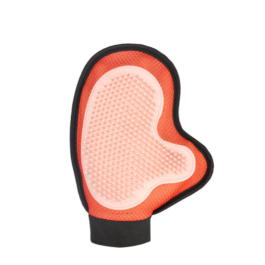 Pet grooming gloves rubber cat dog hair removal and massage tool
