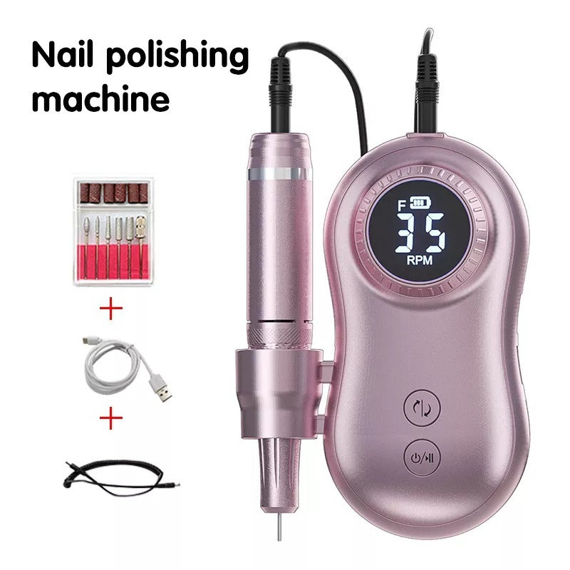 Portable electric nail drill machine manicure and pedicure tools for professional nail care