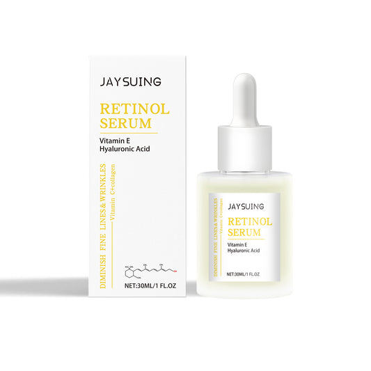 Retinol firming eye serum moisturizing and brightening care to reduce fine lines around the eyes