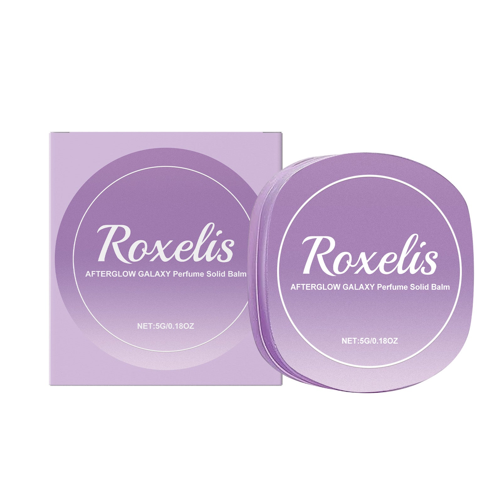 Roxelis Lavender Fragrance Solid Balm – elegant, fresh, portable solid balm with light lavender scent for women