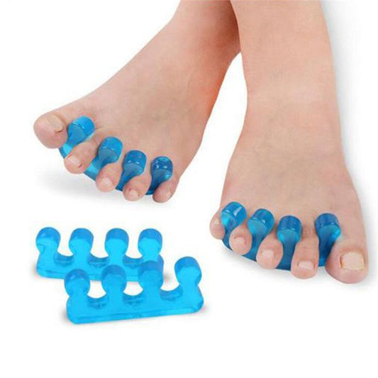 1 pair silicone bunion corrector toe separator pedicure tool for foot care and toe alignment